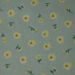 Yellow daisies on turquoise