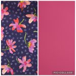 Large flowers and pink