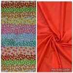 Rainbows and poppy red